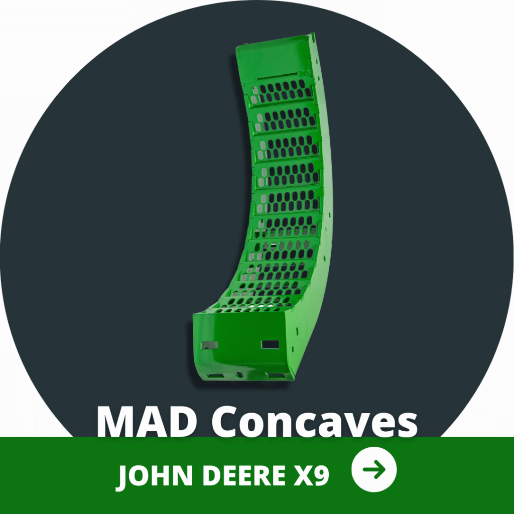 Bushel Plus MAD Concaves for John Deere X9 combines